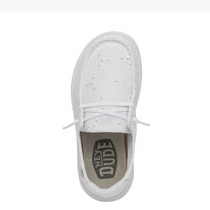 NWT HEY DUDE WENDY YOUTH Eyelet Chapel Bell SZ 2